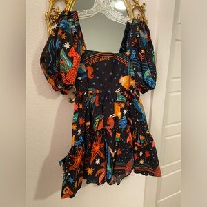 Farm Rio Zodiac Mini Dress